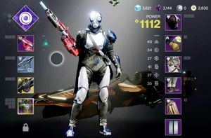 My Destiny Space Barbie, a decked out Hunter.