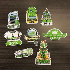 Groupon anniversary patches