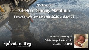 Extra Life 2020: November 14, 2020